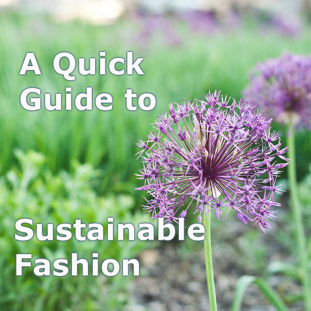 Sustainable Fashion