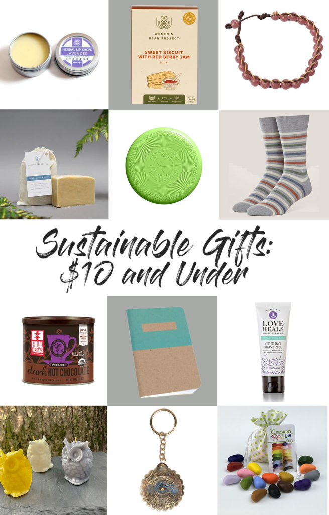 Sustainable Gifts: $10 and Under – Any Worth