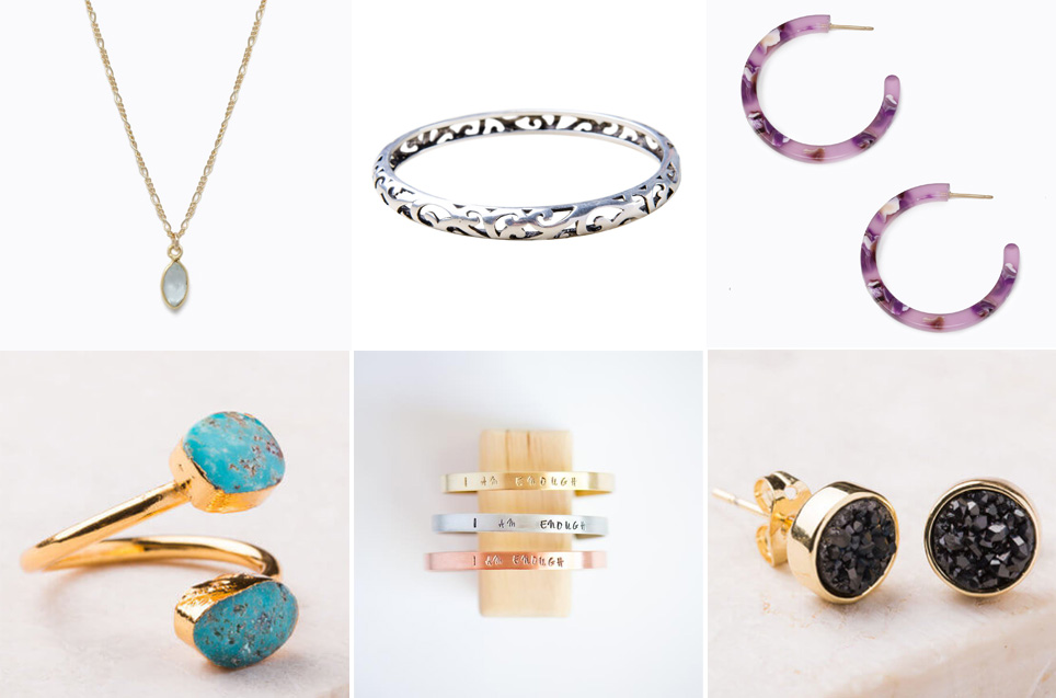 Jewelry from sustainable brands